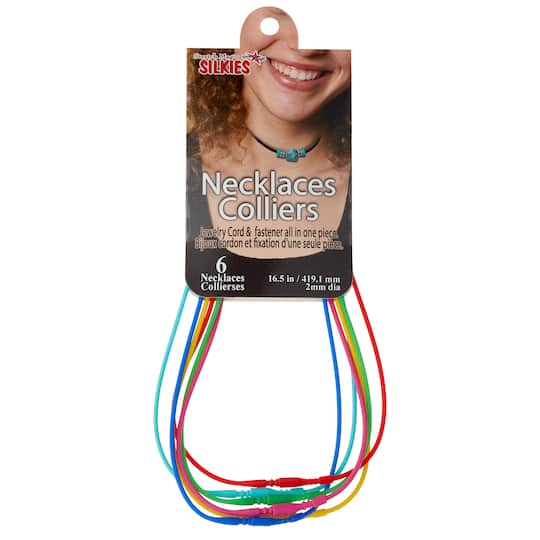 Stretch Magic Silkies&#x2122; Necklaces, Assorted Colors
